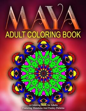 portada MAYA ADULT COLORING BOOKS - Vol.15: relaxation coloring books for adults