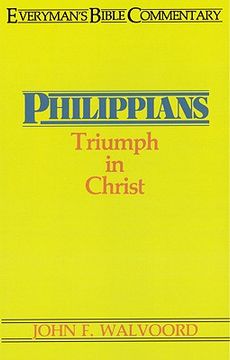 portada philippians- everyman's bible commentary: triumph in christ (en Inglés)