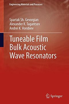 portada tuneable film bulk acoustic wave resonators (en Inglés)