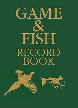 portada Game and Fish Record Book (en Inglés)