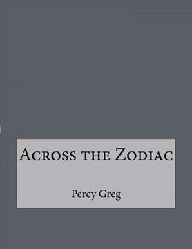 portada Across the Zodiac (en Inglés)