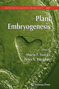 portada plant embryogenesis (en Inglés)
