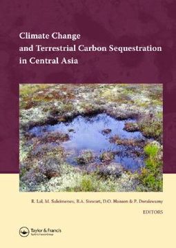portada climate change and terrestrial carbon sequestration in central asia (en Inglés)