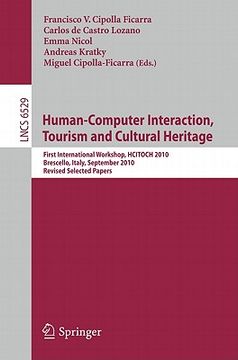 portada human-computer interaction, tourism and cultural heritage