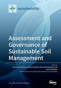 portada Assessment and Governance of Sustainable Soil Management (en Inglés)
