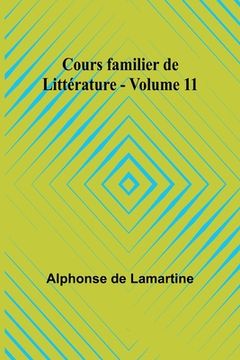 portada Cours familier de Littérature - Volume 11 (in French)