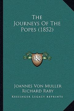 portada the journeys of the popes (1852) (in English)