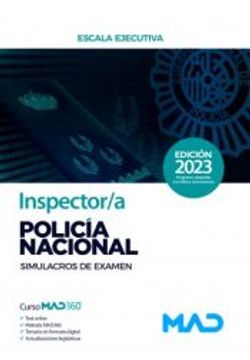 portada Inspector/A de Policia Nacional.