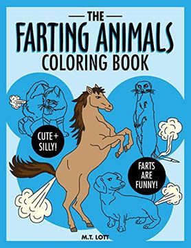 portada The Farting Animals Coloring Book (in English)