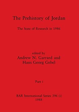 portada The Prehistory of Jordan, Part i: The State of Research in 1986 (Bar International) 