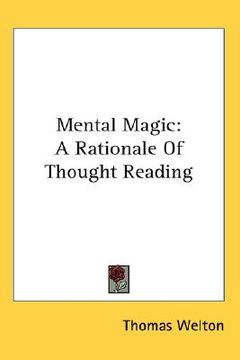 portada mental magic: a rationale of thought reading