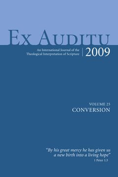 portada Ex Auditu - Volume 25 (en Inglés)