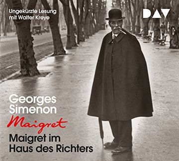 portada Maigret im Haus des Richters: Ungekürzte Lesung mit Walter Kreye (4 Cds) (en Alemán)
