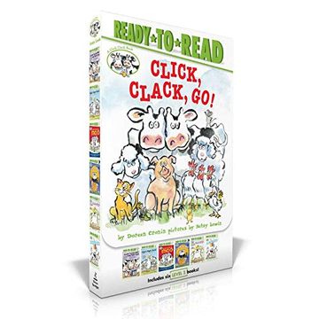 portada Click, Clack, Go! Click, Clack, Moo; Giggle, Giggle, Quack; Dooby Dooby Moo; Click, Clack, Boo! Click, Clack, Peep! Click, Clack, Surp: Click,C (Click Clack: Ready-To-Read, Level 2) (en Inglés)