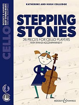 portada Stepping Stones: 26 Pieces for Cello Players. Cello and Piano.