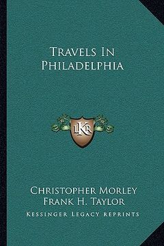 portada travels in philadelphia (en Inglés)