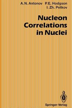 portada nucleon correlations in nuclei (in English)