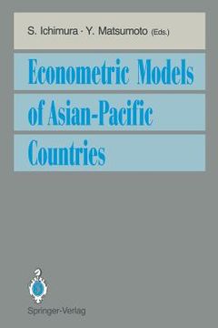 portada econometric models of asian-pacific countries (en Inglés)