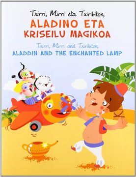 portada Aladino eta Kriseilu Magikoa = Aladdin and the Enchanted (Txirri, 