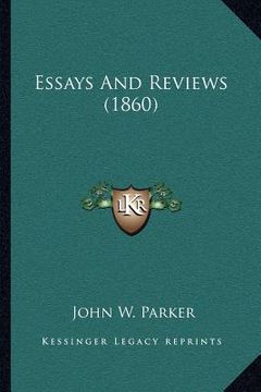 portada essays and reviews (1860) (in English)