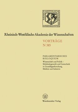 portada Natur-, Ingenieur- und Wirtschaftswissenschaften: Vorträge · N 385 (Rheinisch-Westfälische Akademie der Wissenschaften) (German Edition)