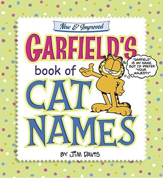 portada Garfield's Book of cat Names 