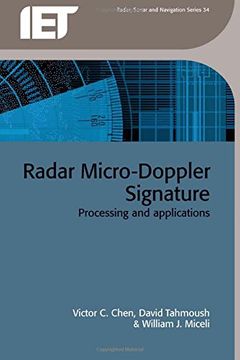 portada Radar Micro-Doppler Signatures: Processing and Applications (Electromagnetics and Radar) 