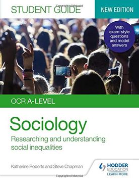 portada Ocr A-Level Sociology Student Guide 2: Researching and Understanding Social Inequalities (en Inglés)