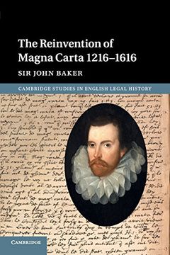 portada The Reinvention of Magna Carta 1216-1616 (Cambridge Studies in English Legal History) (en Inglés)