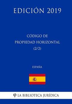 portada Código de Propiedad Horizontal (2/2) (España) (Edición 2019)