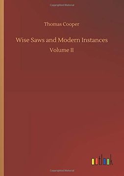 portada Wise Saws and Modern Instances (en Inglés)