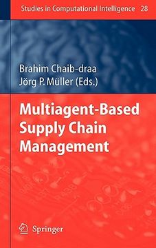 portada multiagent based supply chain management (en Inglés)