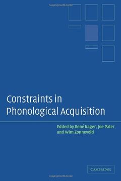 portada Constraints in Phonological Acquisition (en Inglés)