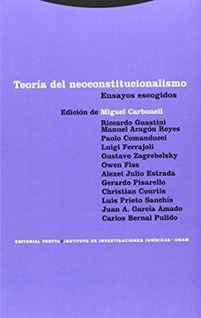 portada Teoria del Neoconstitucionalismo. Ensayos Escogidos (in Spanish)