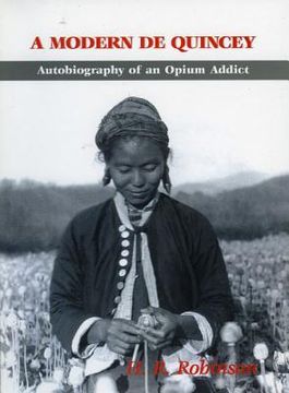 portada modern de quincey: autobio. of an opium... (in English)