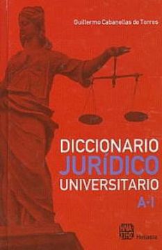 portada dicc. juridico universitario (2t ) (in Spanish)