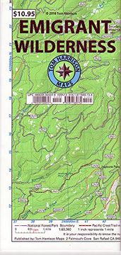 portada Emigrant Wilderness Trail Map (Tom Harrison Maps)