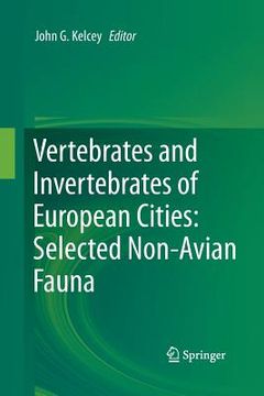 portada Vertebrates and Invertebrates of European Cities: Selected Non-Avian Fauna (en Inglés)