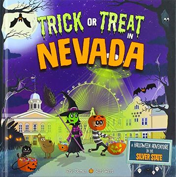 portada Trick or Treat in Nevada: A Halloween Adventure in the Silver State (en Inglés)