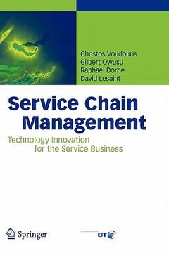 portada service chain management: technology innovation for the service business (en Inglés)