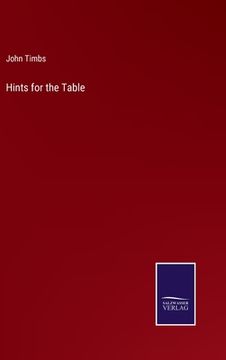 portada Hints for the Table (en Inglés)