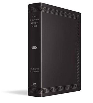 portada The Jeremiah Study Bible Large Print Edition: What it Says. What it Means. What it Means for You. (in English)