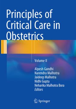 portada Principles of Critical Care in Obstetrics: Volume 2