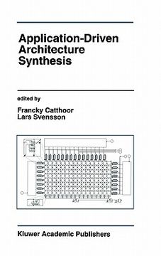 portada application-driven architecture synthesis (en Inglés)