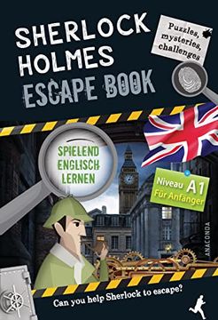 portada Sherlock Holmes Escape Book. Spielend Englisch Lernen - für Anfänger Sprachniveau a1 (en Alemán)