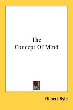 portada the concept of mind (en Inglés)