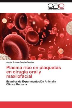 portada plasma rico en plaquetas en cirug a oral y maxilofacial (in Spanish)