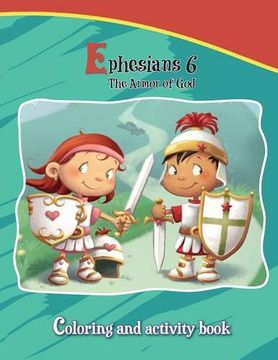 portada Ephesians 6 Coloring and Activity Book: The Armor of God (Bible Chapters for Kids)
