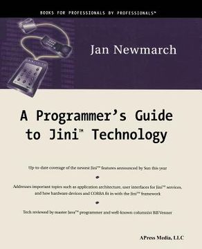 portada A Programmer's Guide to Jini Technology (en Inglés)