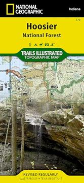 portada Hoosier National Forest map (National Geographic Trails Illustrated Map, 770) (en Inglés)